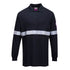 Fireproof Polo Shirt with Reflective Tape