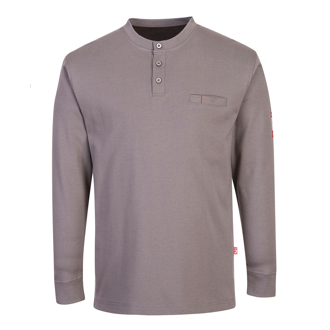 NFPA® 2112 FR32 Long Sleeve Flame Retardant Henley Shirt