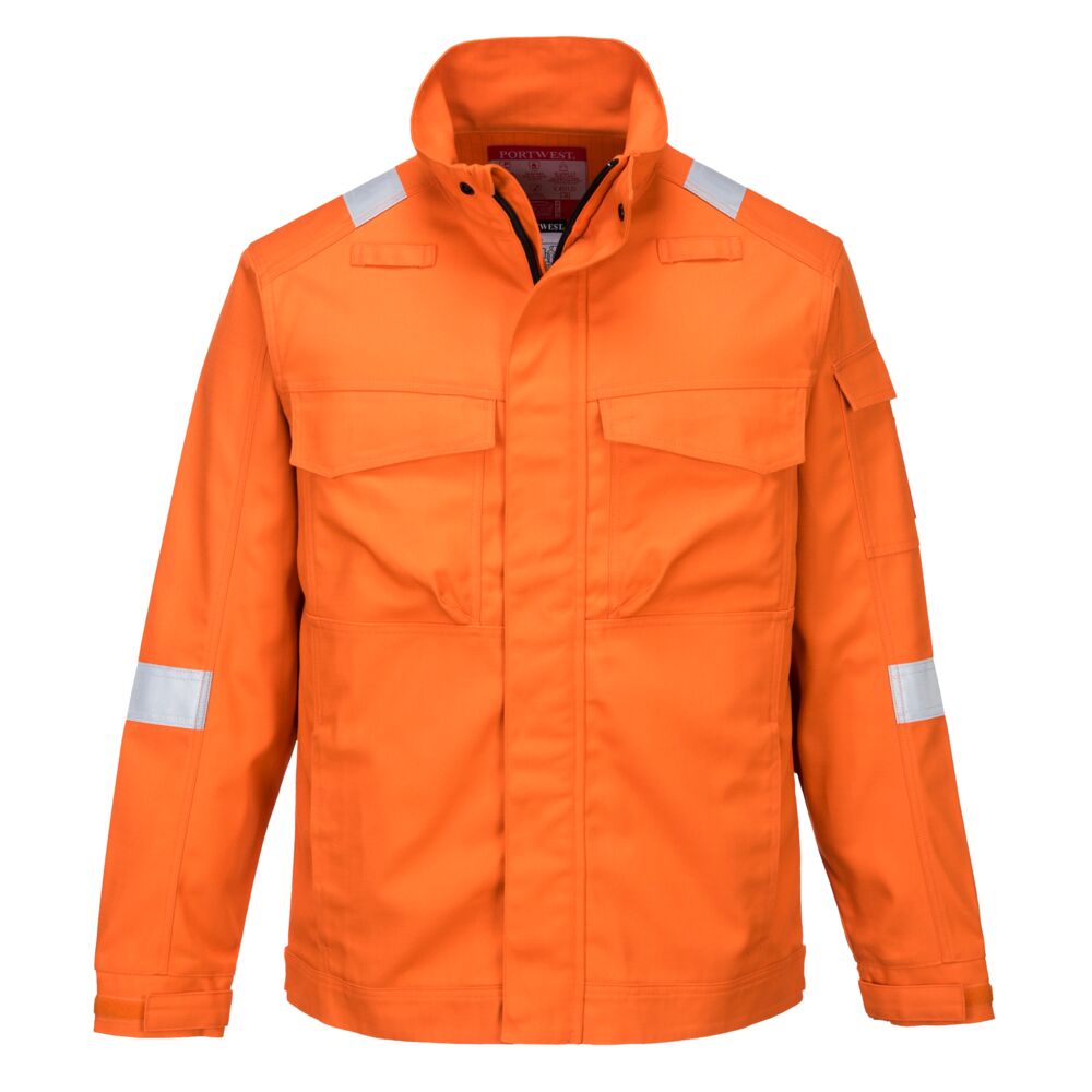 FR68 Welding Jacket | Optimal Protection for Multiple Hazards | BizFlame Ultra