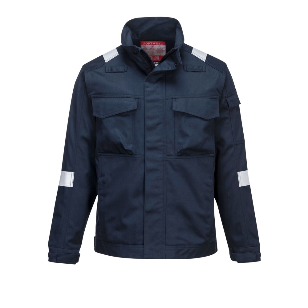 FR68 Welding Jacket | Optimal Protection for Multiple Hazards | BizFlame Ultra