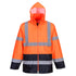 High Visibility Short Waterproof Trench Coat