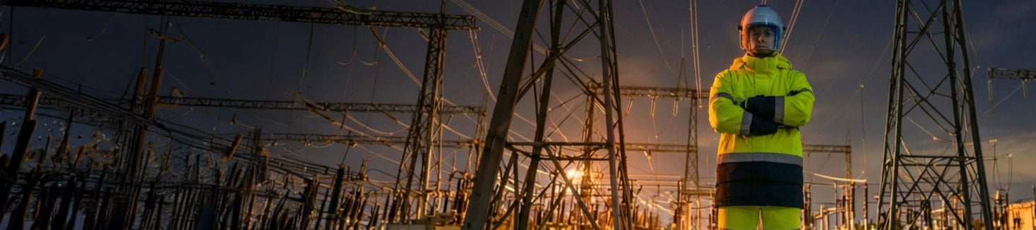 Ropa de trabajo con proteccion al arco electrico