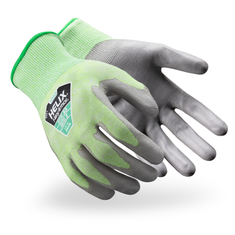 HexArmor® Helix® 1050 Cut Resistant Gloves Level A6 Sandy Nitrile