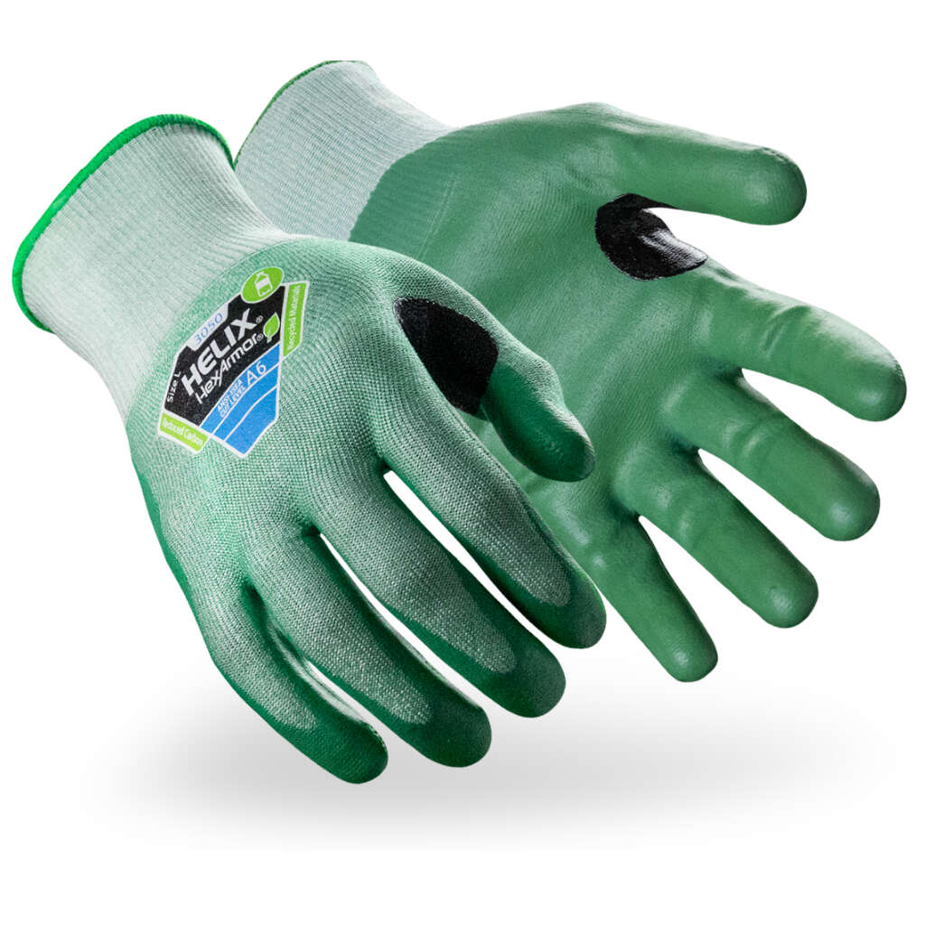 Guantes Anticorte Nivel A6 HexArmor® Helix® 3050 Eco-friendly y Táctiles