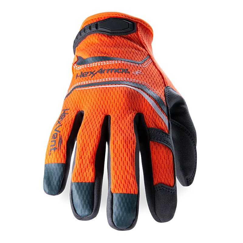 CHROME LEATHER GLOVE SLT OASIS 4074