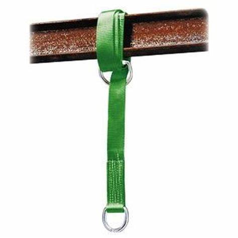 FIXED ANCHOR POINT WITH DOUBLE D-RING IN STEEL