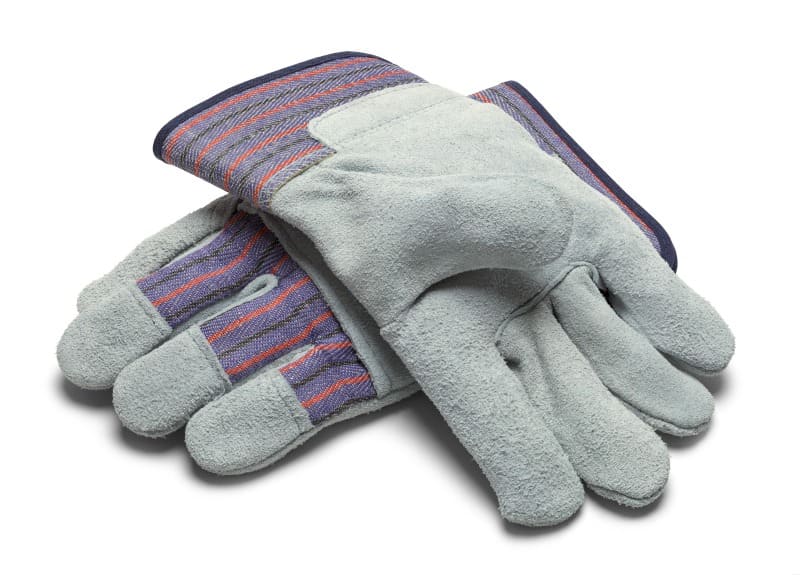 Chinese reinforced canvas glove