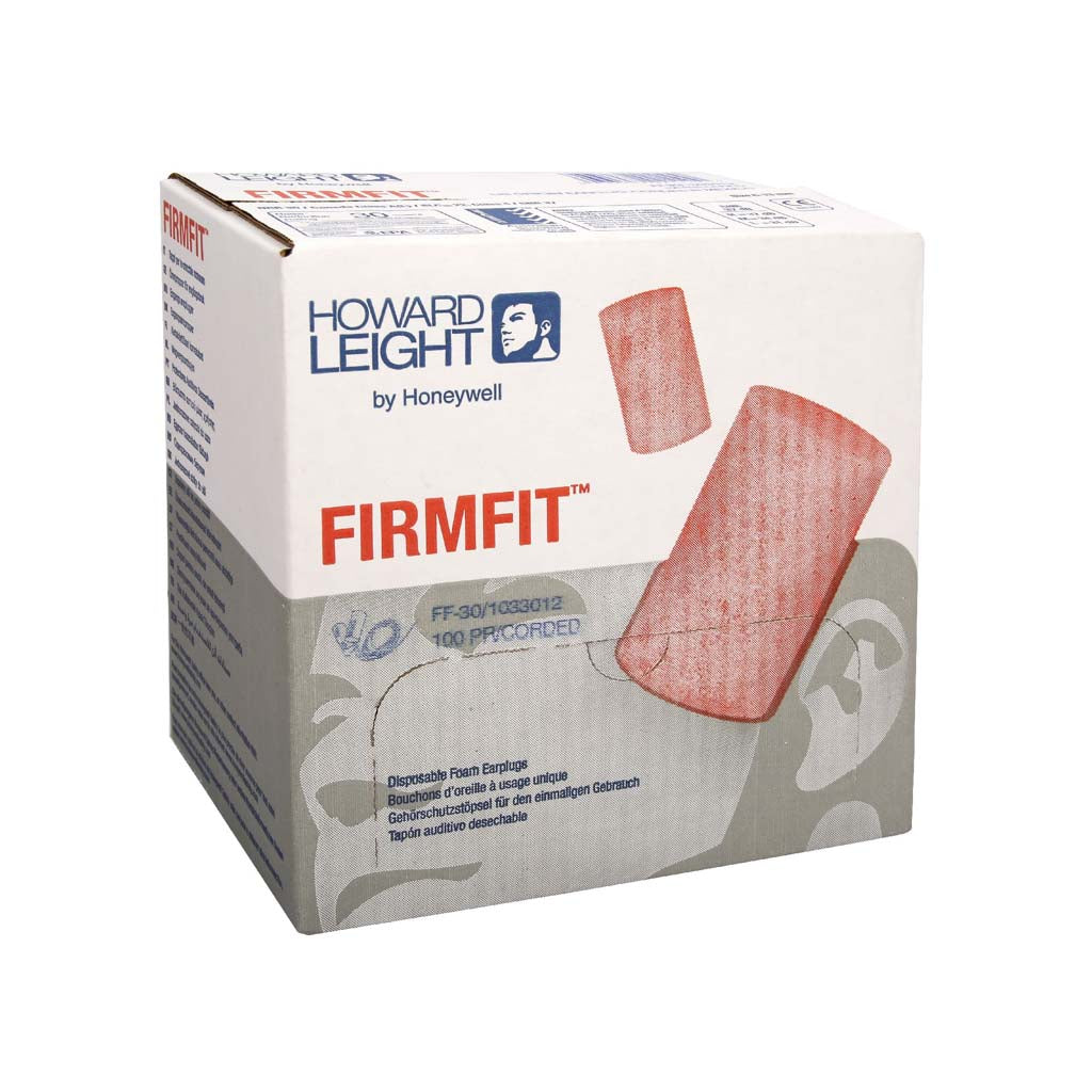 Tapon auditivo desechables Firm Fit Con cordon - - Howard Leight- Bryan Safety Mexico