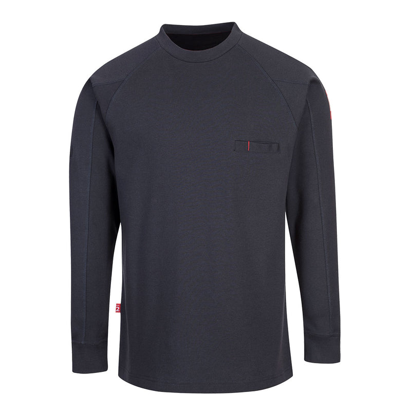 Camiseta Ignifuga y Antiestatica Cuello Redondo BizFlame