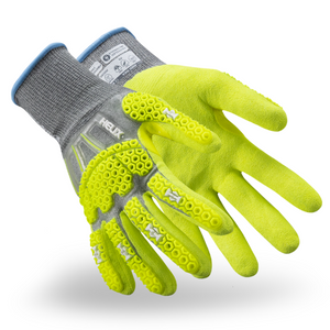 Helix 3014IMP i2 Glove: A6 Sandy Nitrile Palm and 18G Impact Protection