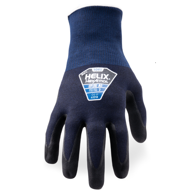 Guantes Anticorte Nivel A1 HexArmor® Helix® 1041 | Táctil y Eco Friendly
