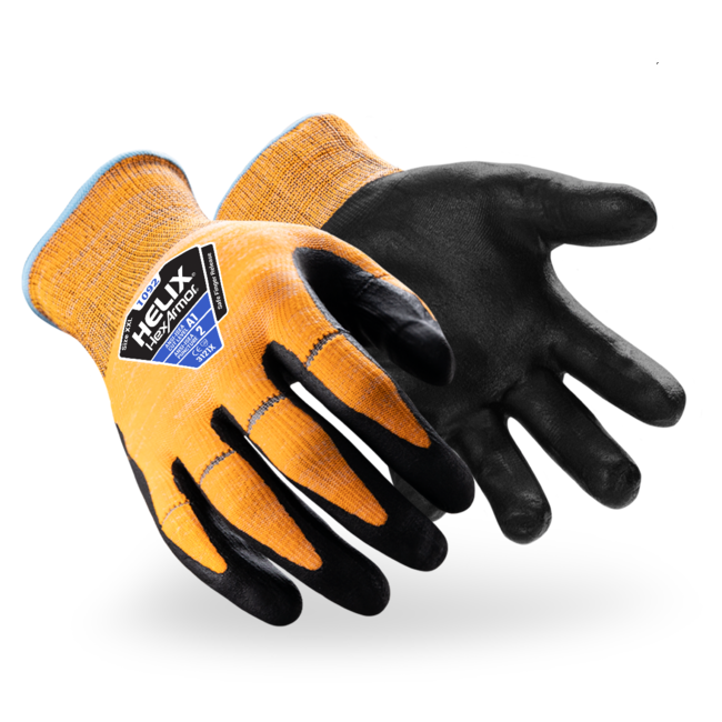 Guantes Anticorte Nivel A1 HexArmor® Helix® 1092 con Tecnología Safe Finger Release®