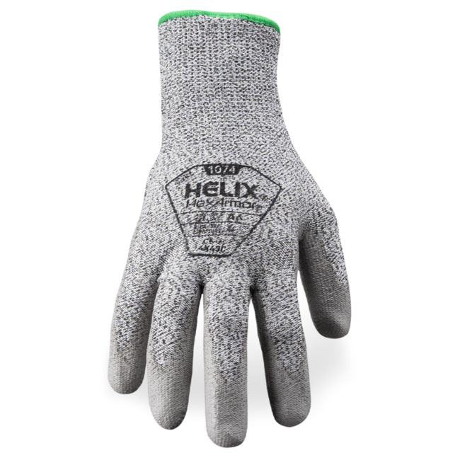 Guantes Anticorte Nivel A4 HexArmor® Helix® 1074 Poliuretano de Alta Destreza