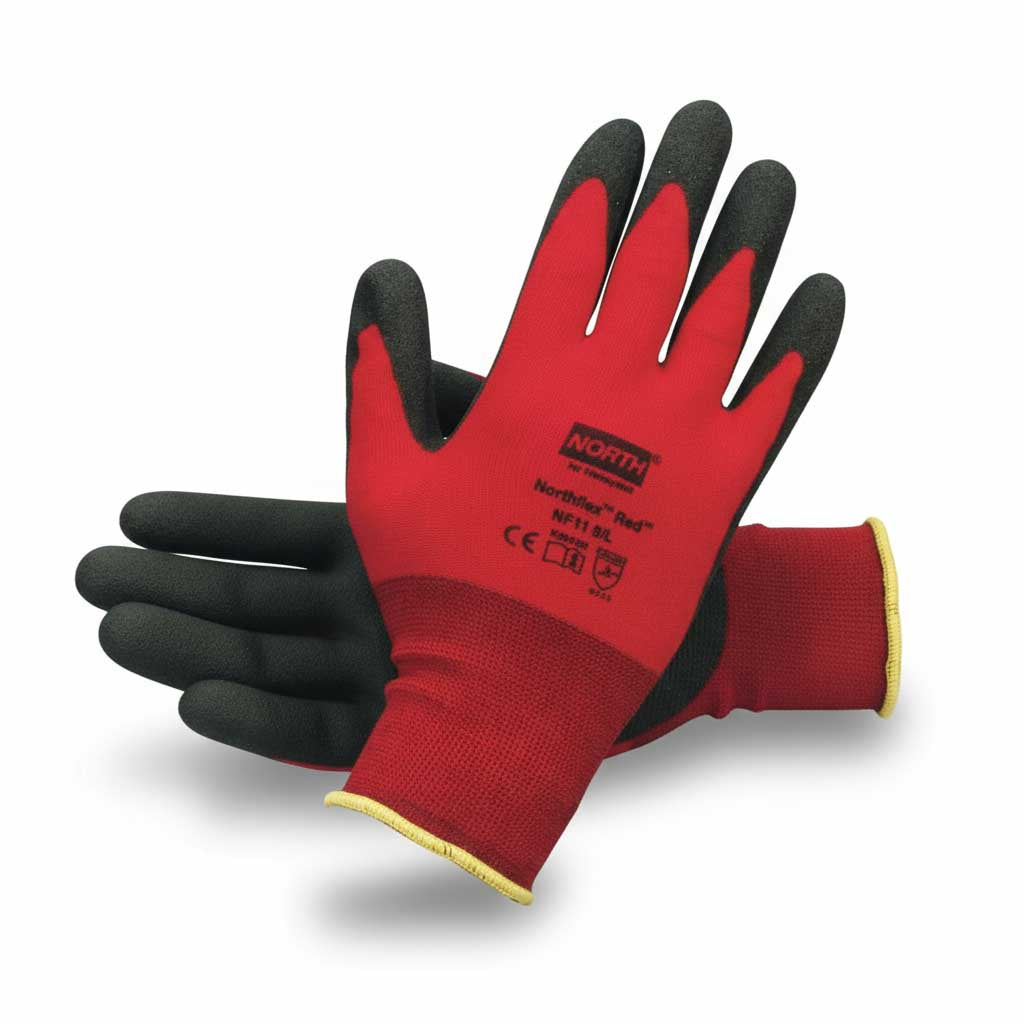 Guantes de Seguridad NorthFlex™ Red™ NF11 con Palma de nitrilo y PVC
