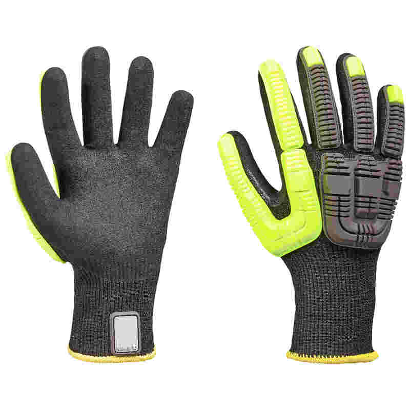 Anti Impact Gloves Type II ANSI A4 Knit Grip +