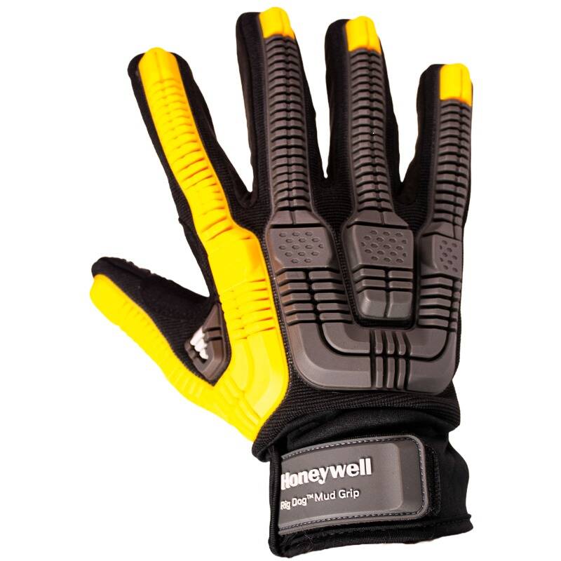 Guantes de Impacto para Agarre en Lodo y Aceite | Honeywell Rig Dog™ Mud Grip - Corte A6