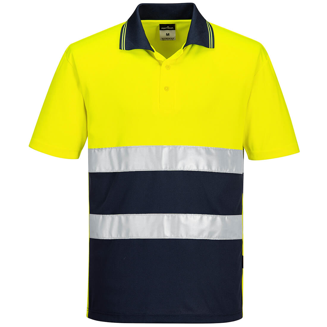 Two-tone High Visibility Polo Shirt