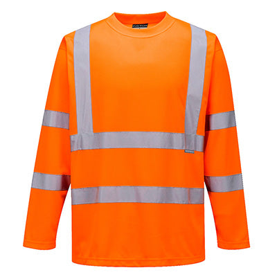 Premium Cotton Long Sleeve High-Visibility T-Shirt