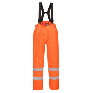 PortWest S781 Trousers | Bizflame Rain Hi-Vis Flame Retardant