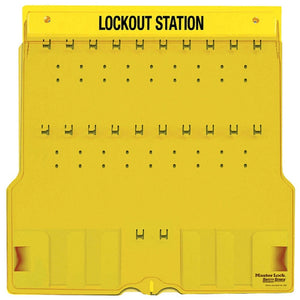 LOCKOUT STATION | 20 MASTER LOCK PADLOCKS