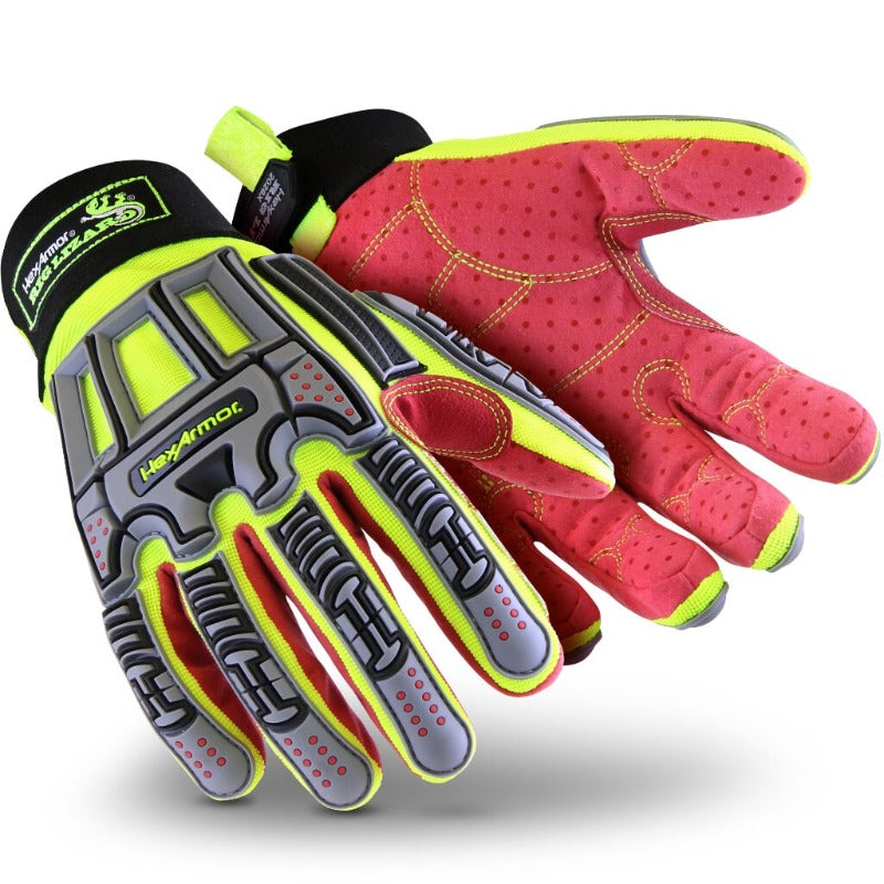 2028X Rig Lizard® Mud Grip+ Impact Gloves with Aramid