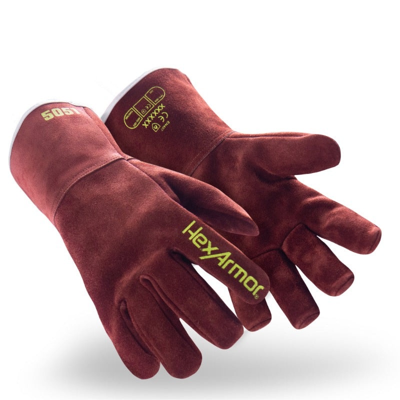 Guantes para Soldadura de Electrodo HexArmor HeatArmor 5051 | Clase 2
