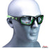 UVEX RX Black Green SW12 Safety Glasses