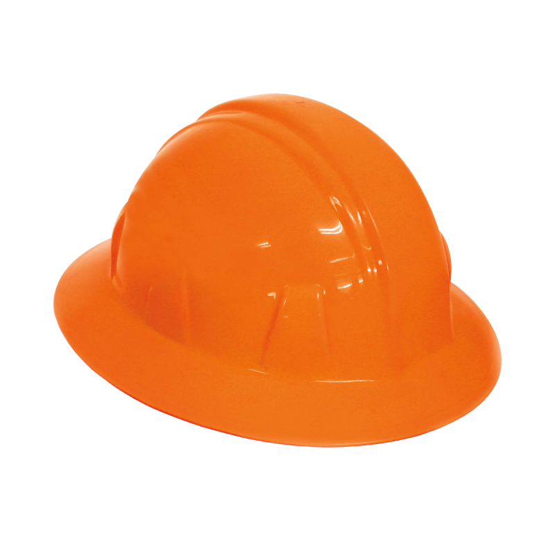 Casco de seguridad INFRA, de ala ancha naranja - - INFRA- Bryan Safety Mexico